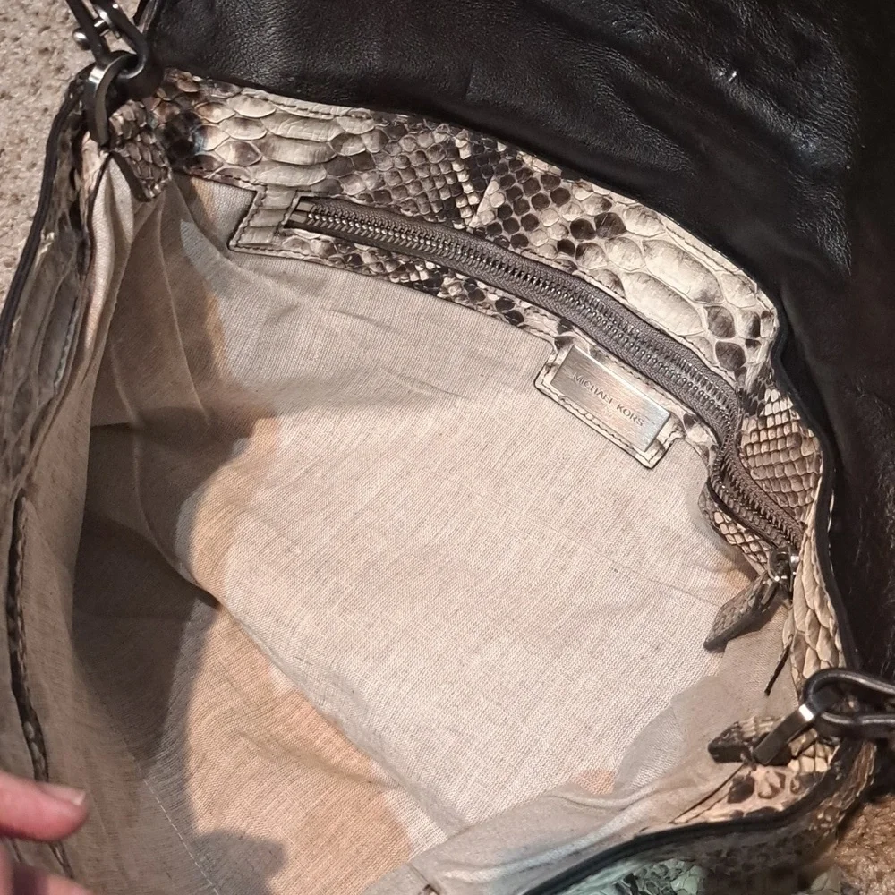 MICHAEL KORS authentic snakeskin purse, $2,695.00